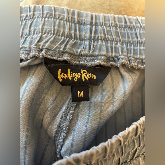 Indigo Rein Striped Soft Pants - Picture 9 of 10